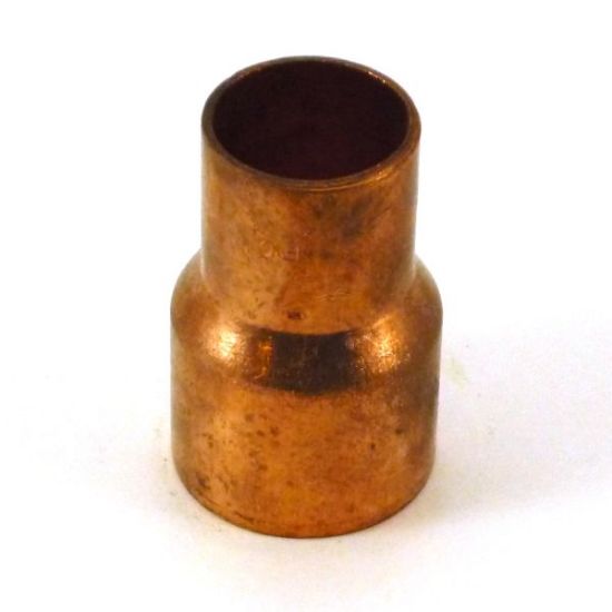 Picture of Wrot-Copper Pressure-Rated Fitting Reducer Ftg x C 1-1/4" x 1/2"