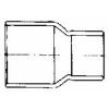 Picture of Wrot-Copper Pressure-Rated Reducer-Coupling C x C 1/2" x 3/8"