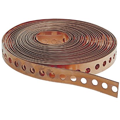 Picture of Pipe-Hanger-Strap Copper 3/4"