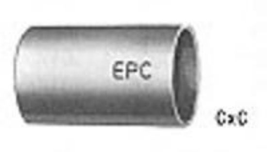 Picture of Wrot-Copper Pressure-Rated Coupling No-Stop C x C 1"