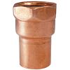 Picture of Wrot-Copper Pressure-Rated Female-Adapter C x F 1/2" x 1/4"