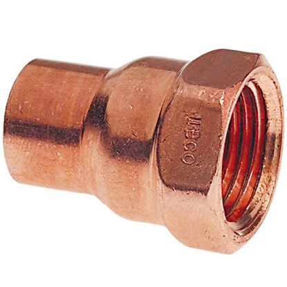 Picture of Wrot-Copper Pressure-Rated Female-Adapter C x F 5/8" x 1/2"