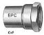 Picture of Wrot-Copper Pressure-Rated Female-Adapter C x F 3/4"