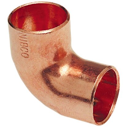 Picture of Wrot-Copper Pressure-Rated 90°-Elbow Close Ruff C x C 2 x 1.500" Material