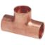 Picture of Wrot-Copper Pressure-Rated Reducing-Tee C x C x C 1/4" x 1/4" x 1/2" Material