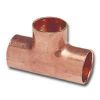 Picture of Wrot-Copper Pressure-Rated Reducing-Tee C x C x C 1" x 1" x 1/2" Material