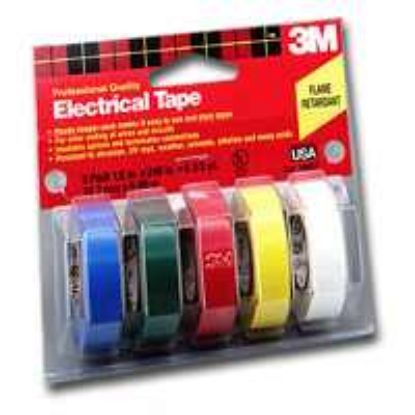 Picture of Electrical-Tape #35 Assorted Colors 7 Mil 1/2" X 240"
