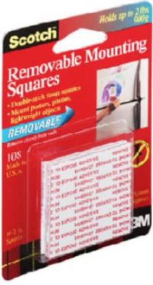 Picture of Mounting Squares Removable 1"
