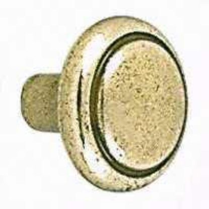 Picture of 1-1/8" Polished-Brass Traditional Cabinet-Knob