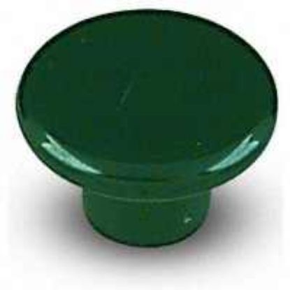 Picture of 1-1/4" Black Plastic Cabinet-Knob