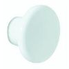 Picture of 1-1/4" WHT Plastic Cabinet-Knob