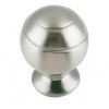 Picture of Spiral-Design Ball-Knob Satin-Nickel 1-1/8" Diameter x 1-9/16" Height