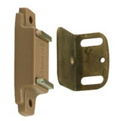 Picture of Cabinet-Catch with Strike Magnetic Plastic Tan