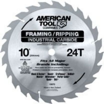 Picture of Circular-Sawblade Carbide Tooth 10" 24T