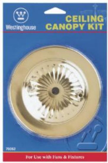 Picture of Lighting-Canopy Polished Brass 7/16" Hole