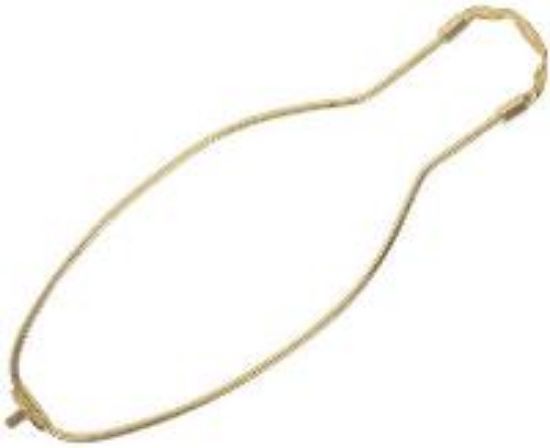 Picture of Detachable Lamp-Harp Brass-Plated 9"