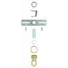 Picture of Screw Collar Loop Kit Brass 8-Piece
