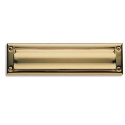 Picture of Letter-Box-Plate Lifetime Brass