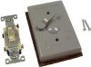 Picture of Weather-Proof 3-Way Switch Aluminum Gray