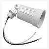 Picture of Light-Bulb-Socket Weather-Proof Single Adjustable Aluminum White
