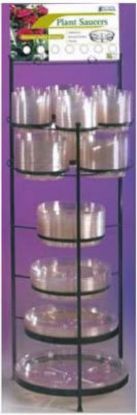 Picture of 6" Clear Plant Planter-Saucer