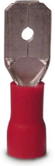 Picture of Male-Disconnect Insulated 22-16 AWG 0.187" Tab