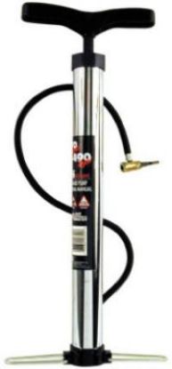 Picture of Hand-Power Air-Pump Chrome 70 PSI