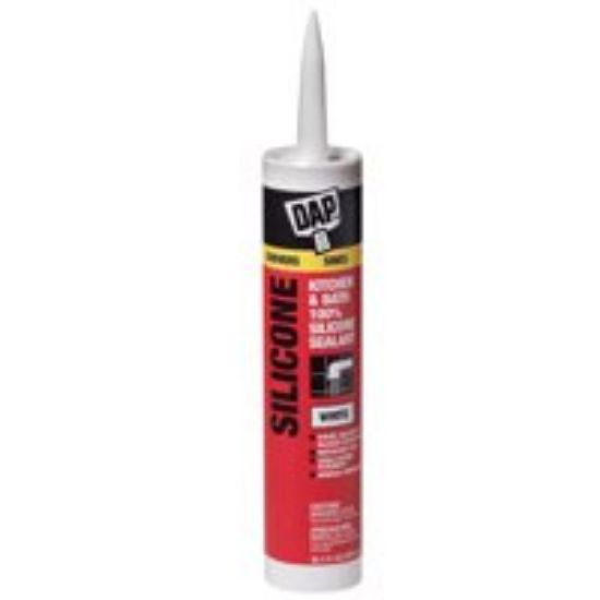 Picture of Caulk-Sealant Silicone-Rubber White