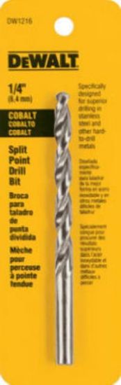 Picture of Drill-Bit 3/16" Cobalt-Steel Split-Point