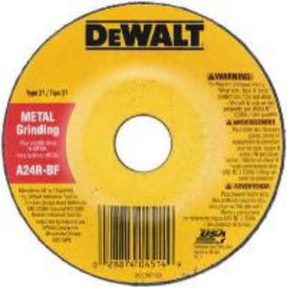 Picture of 4" X 1/4" X 5/8" General-purpose Metal Grinding Wheel