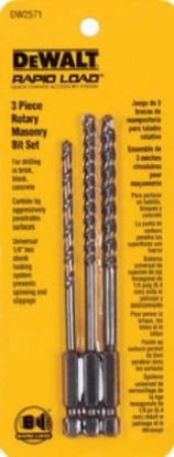 Picture of Drill-Bit Rotary Masonry-Application Set 3-Piece