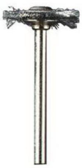 Picture of 3/4" Steel Brush 1/8 Shank