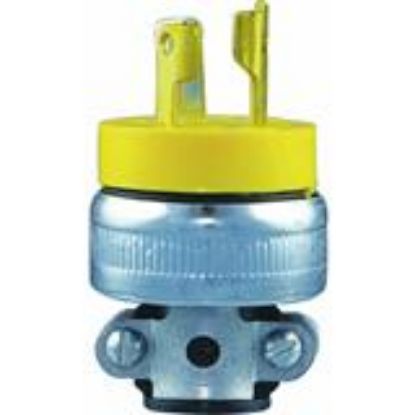 Picture of Male Twist- Locking-Plug 15-Amp 125-Volt Yellow