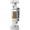 Picture of Lighting-Switch Toggle-Type Single-Pole Non Grounded 15-Amp Brown