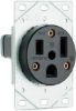 Picture of Outlet Flush-Mount 50A 250-Volt Double-Pole 3-Wire Grounding Brown