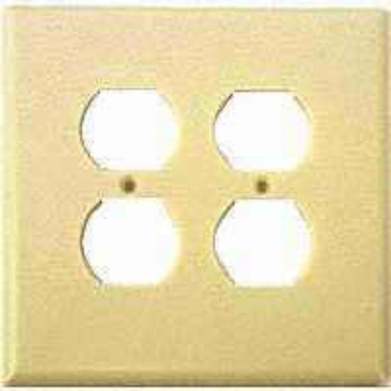 Picture of Duplex Ivory Wall-Plate