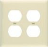 Picture of Duplex Ivory Wall-Plate