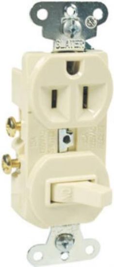Picture of 15-amp Ivory Switch-&-receptacle