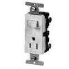 Picture of Switch/Receptacle Decora-Style Ivory 15-Amp