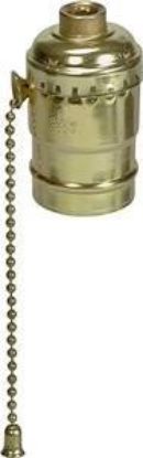Picture of Light-Bulb-Socket Pull-chain Metal-shell