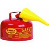 Picture of Red Metal Gas-Can with Funnel