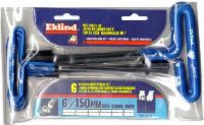 Picture of Hex-Key T-Wrench Set Metric 6-Piece