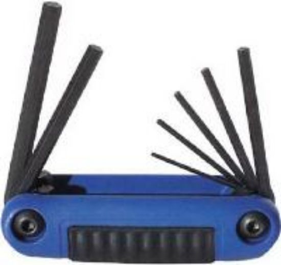 Picture of Hex-Key Set Metric Fold-Up 7-Piece