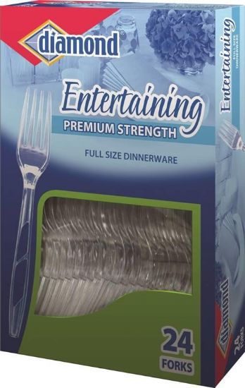 Picture of Plastic Forks Clear