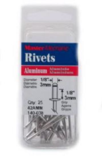 Picture of Short Aluminum Rivet
