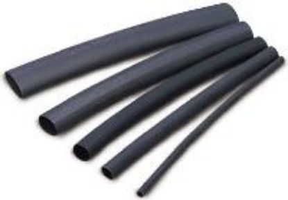 Picture of 3/16" X 4 Heat-Shrink Black 6-Pack