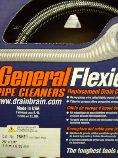 Picture of Wire-Rope Center Replacement Cable With El Basin Plug Head 1/4"