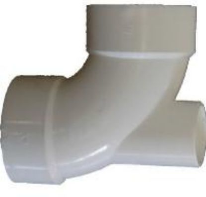 Picture of 3 X 1-1/2" Socket Or 2 Spigot DWV-Rated Heel Outlet Elbow