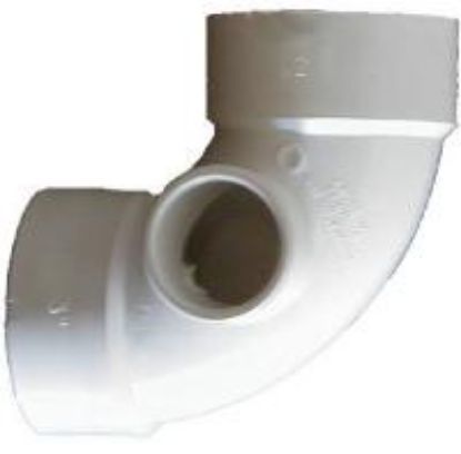 Picture of 3 X 2 Socket 1-1/2" Spigot Side Outlet Elbow