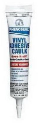 Picture of White Vinyl Adhesive-caulk